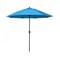California Umbrella 7.5' Bronze Aluminum Market Patio Umbrella, Sunbrella Canvas Cyan 194061336403 - alternate 1